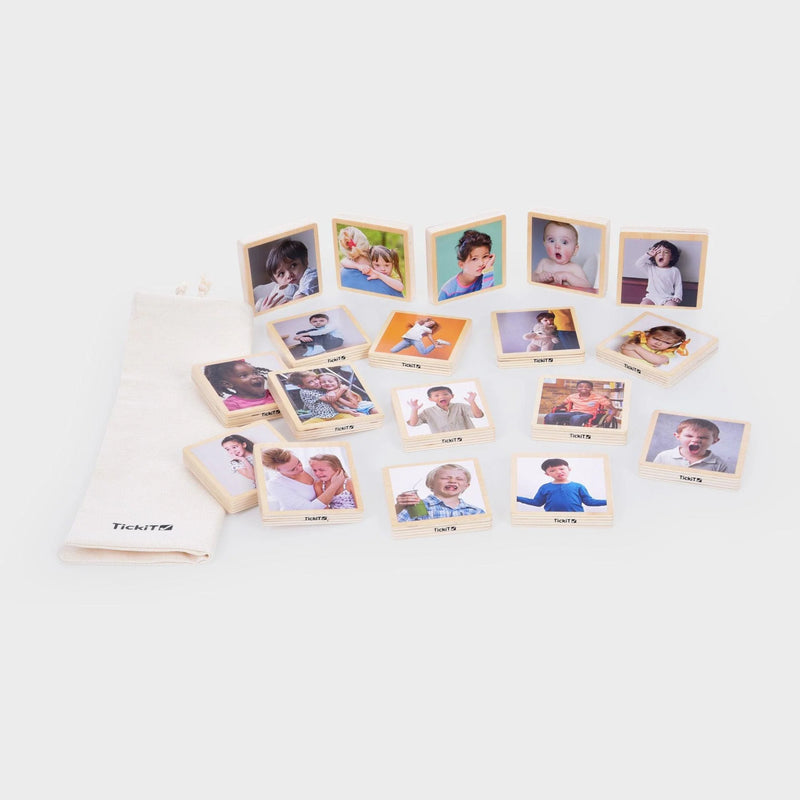 Tickit My Emotions Wooden Tiles