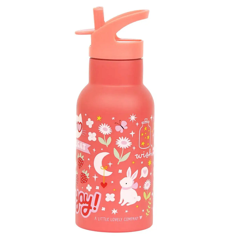 A Little Lovely Company Kids Stainless Steel Drink/Water Bottle: Fun