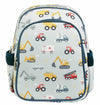 A Little Lovely Company - Backpack with Insulated Pocket: Vehicles