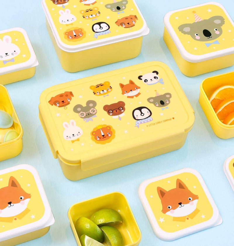 A Little Lovely Company - Bento Lunch Box: Animal friends
