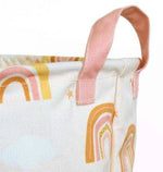 A Little Lovely Company - Storage basket: Rainbows