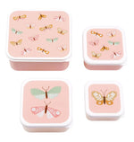 A Little Lovely Company - Lunch & Snack Box Set: Butterflies