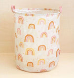 A Little Lovely Company - Storage basket: Rainbows