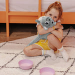 Les Ptipotos - Charlie The Cat Mum & Baby: Mint
