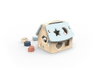 Speedy Monkey Wooden House Shape Sorter with 8 Blocks