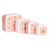 A Little Lovely Company - Lunch & Snack Box Set: Butterflies