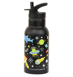 A Little Lovely Company Kids Stainless Steel Drink / Water Bottle: Galaxy