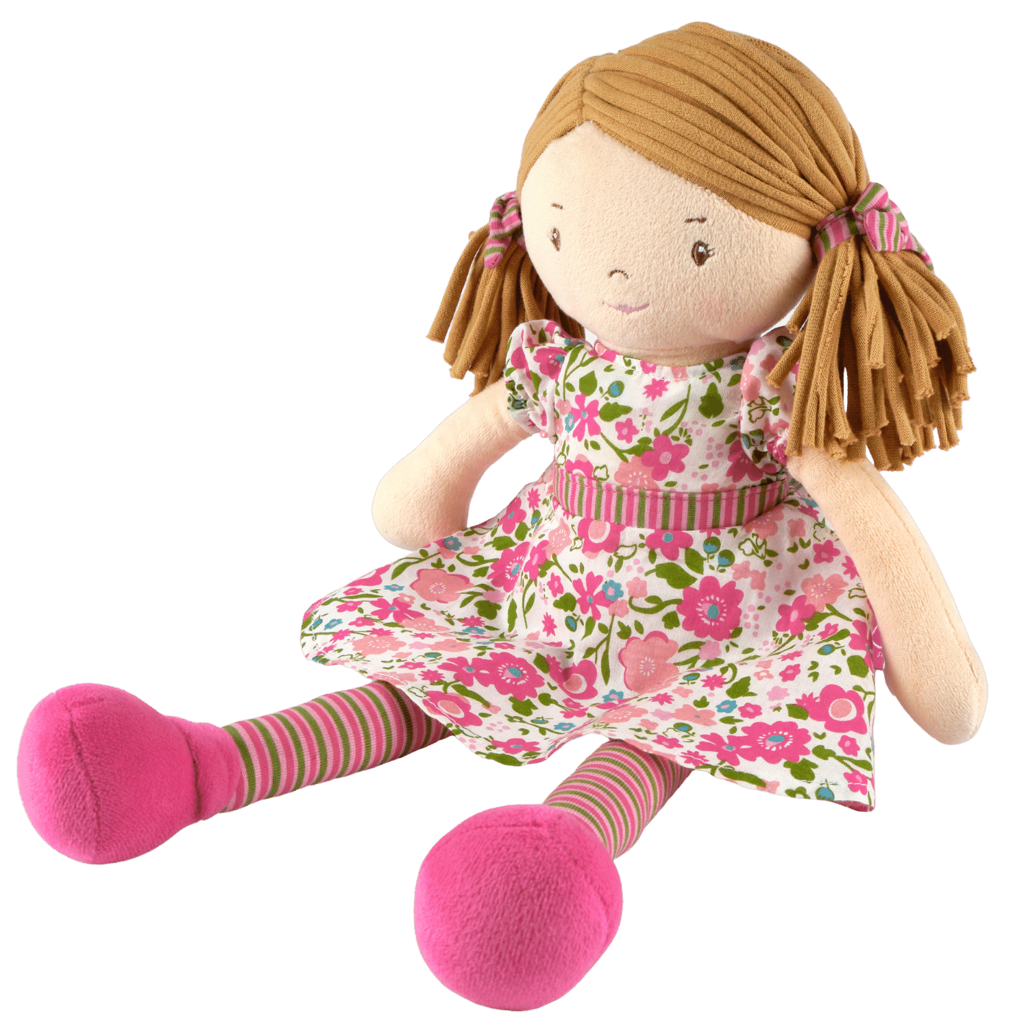 Bonikka Sustainable Soft Cotton Rag Dolls for Baby and Toddler
