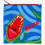 Yumbox Reusable Sandwich Bag - Set of 2 - Navy & Dino