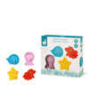Janod Sea Animal Squirters Bath Toy