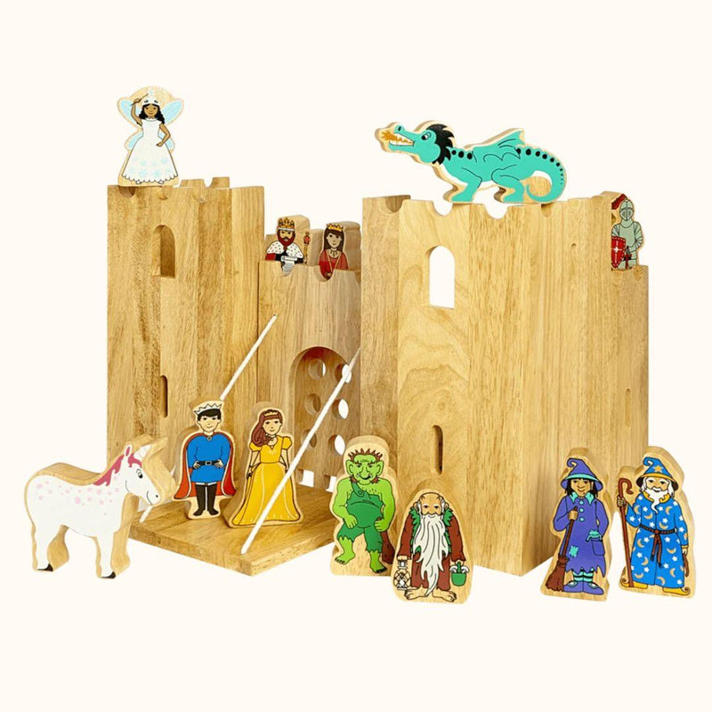 Lanka Kade Wooden Fairytale castle Playscene