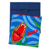 Yumbox Reusable Sandwich Bag - Set of 2 - Navy & Dino
