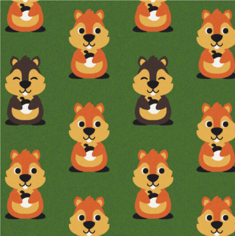Maxomorra Garden Squirrel Cushion Cover