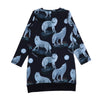 Walkiddy Singing Wolves Long Sleeve Sport Dress