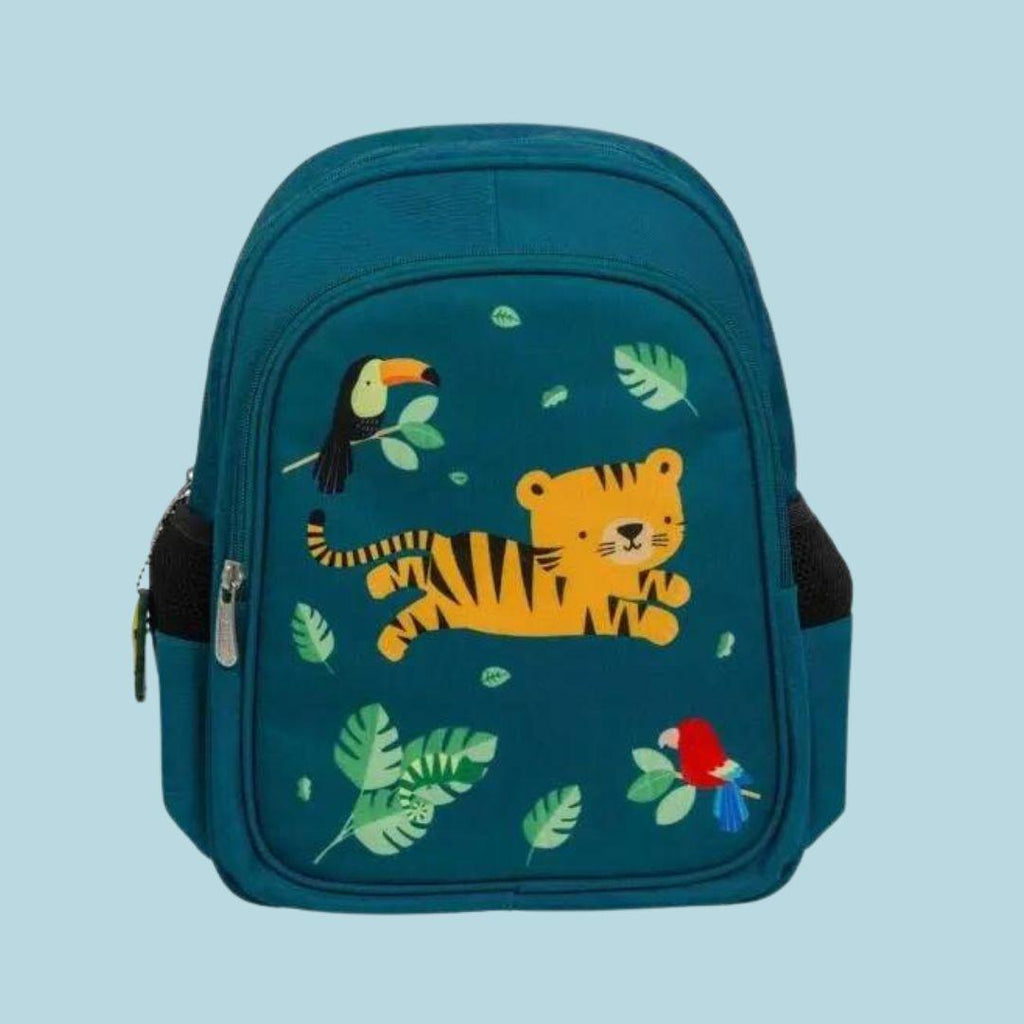 A Little Lovely Company - Backpack with insulated pocket: Jungle - ScandiBugs