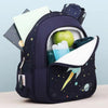 A Little Lovely Company - Backpack with insulated pocket: Space Rocket - ScandiBugs