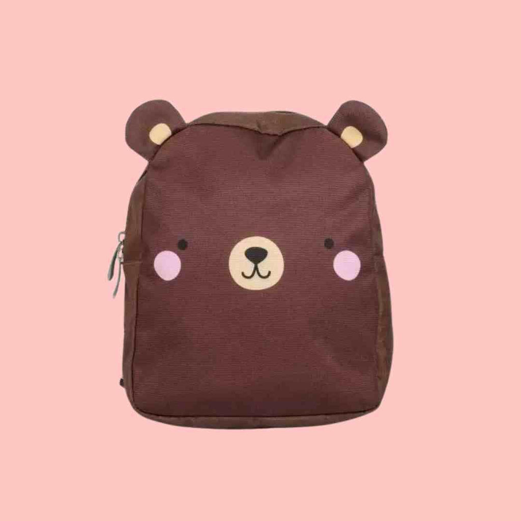 A Little Lovely Company - Little Backpack: Bear - ScandiBugs