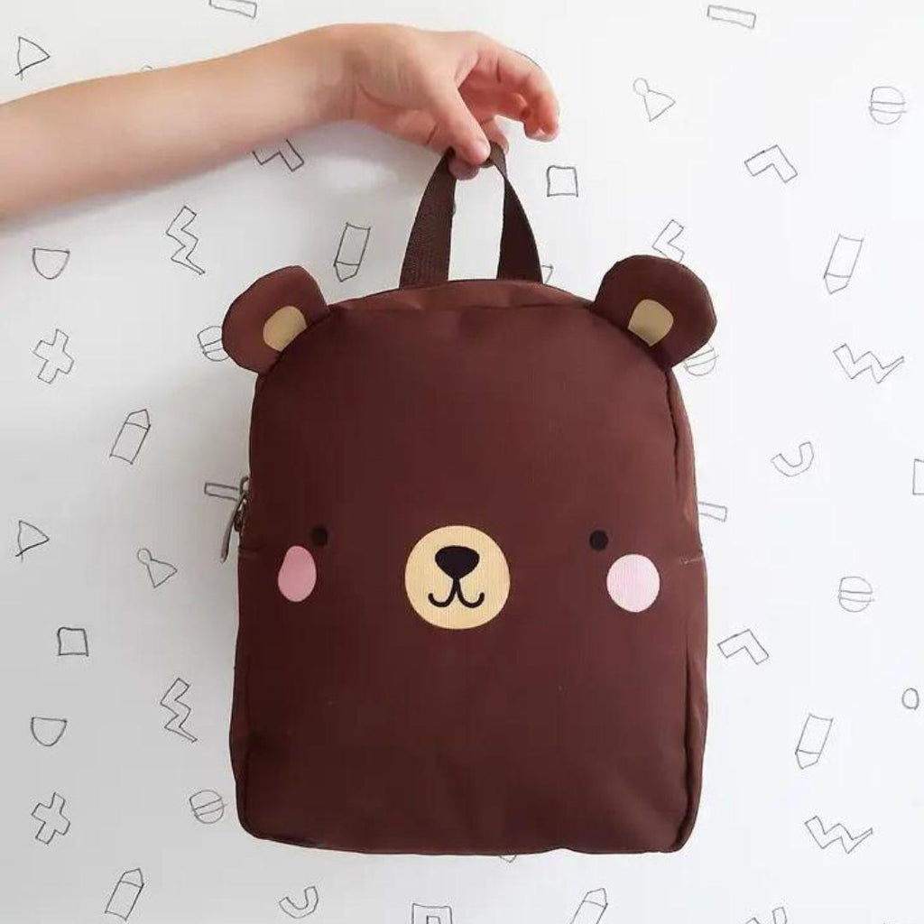 A Little Lovely Company - Little Backpack: Bear - ScandiBugs