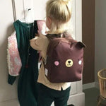 A Little Lovely Company - Little Backpack: Bear - ScandiBugs