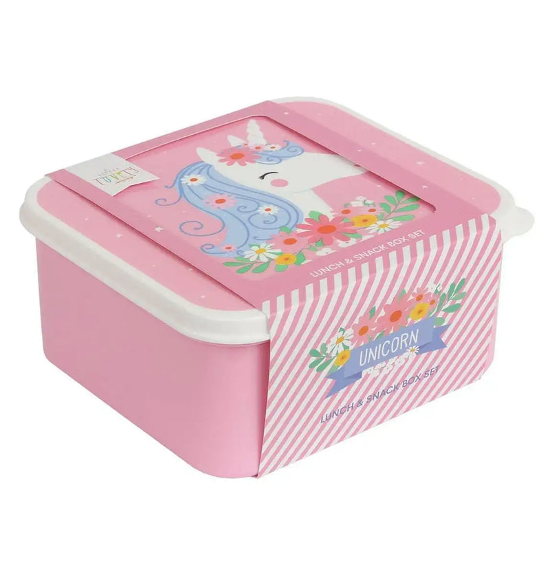A Lovely Little Company - Lunch & Snack Box Set: Unicorn - ScandiBugs