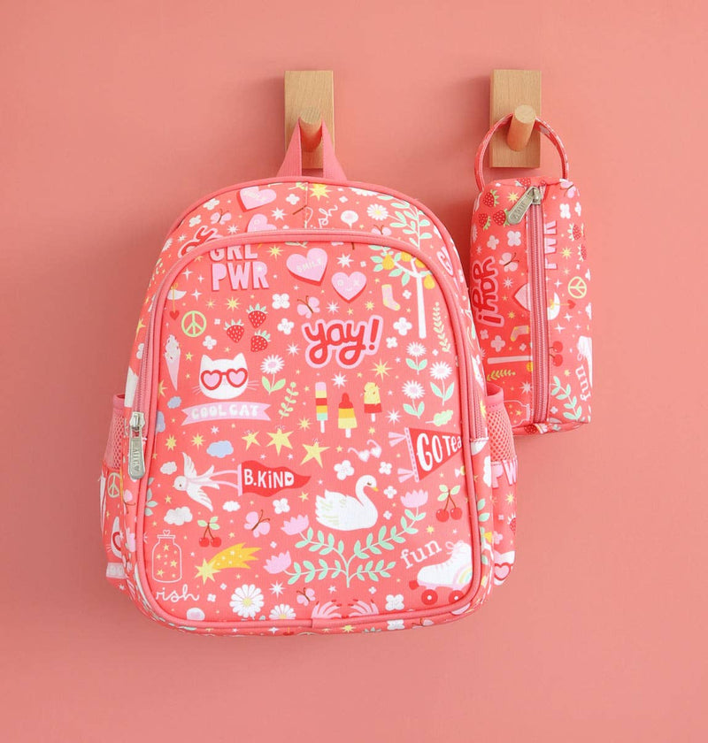 A Little Lovely Company - Backpack with Insulated Pocket: Fun