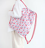 A Little Lovely Company - Gym / Drawstring Bag: Cherries