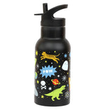 A Little Lovely Company Kids Stainless Steel Drink / Water Bottle: Galaxy