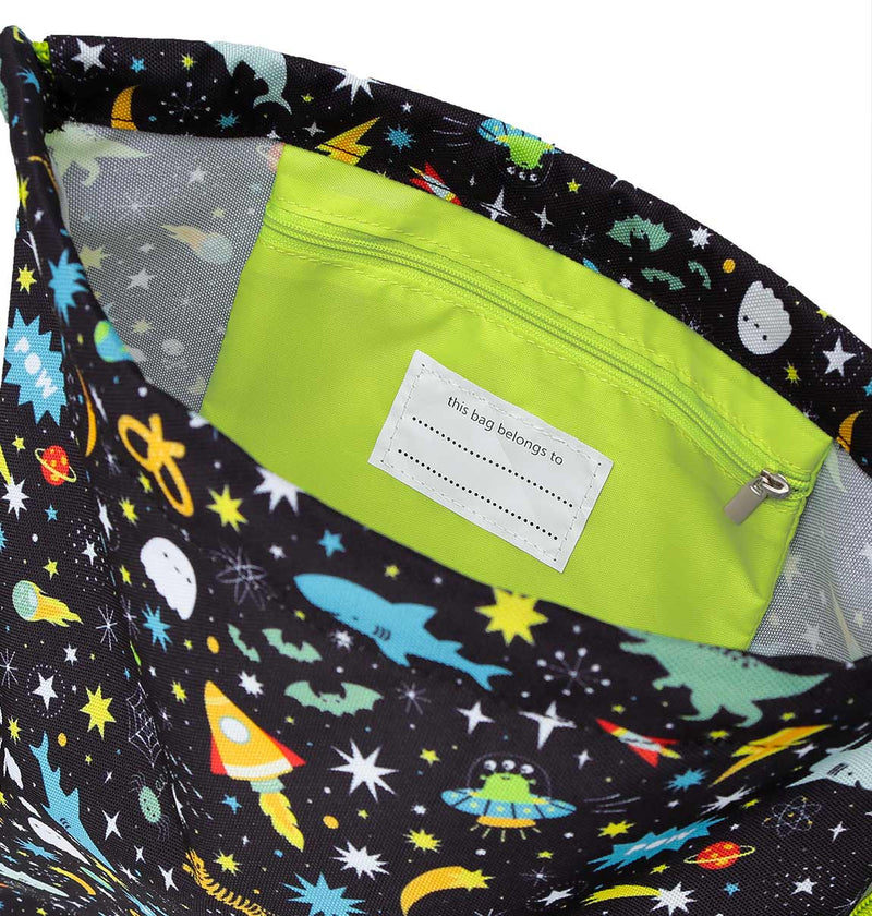 A Little Lovely Company - Gym / Drawstring Bag: Galaxy