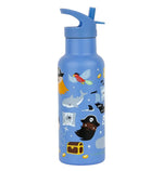 A Little Lovely Company - XL Stainless Steel Drink / Water Bottle: Pirates