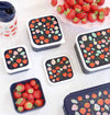 A Little Lovely Company - Lunch & Snack Box Set: Strawberries