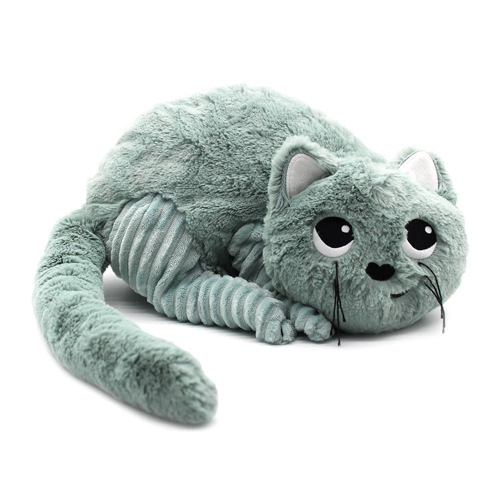 Les Ptipotos - Charlie The Cat Mum & Baby: Mint