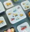 A Little Lovely Company - Lunch & Snack Box Set: Vehicles