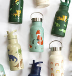 A Little Lovely Company - Kids Stainless Steel Drink / Water Bottle: Forest Friends