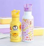 A Little Lovely Company - Kids Stainless Steel Drink / Water Bottle: Animal Friends