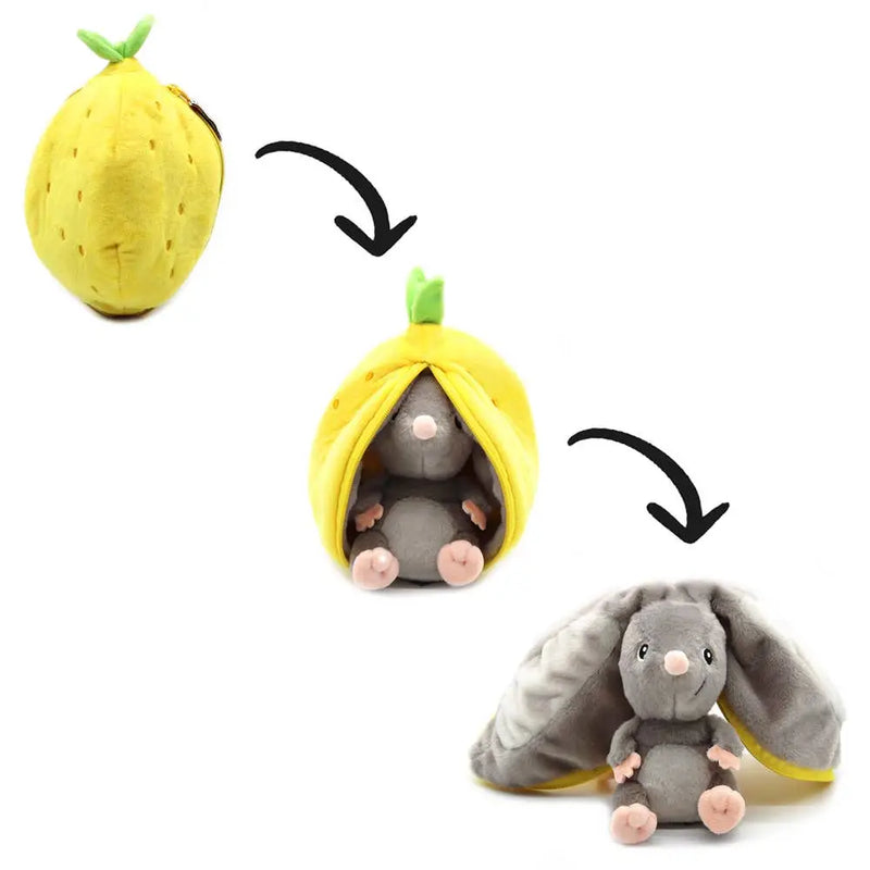 Flipetz the 2-in-1 Plush Toy - Rocket the Mouse