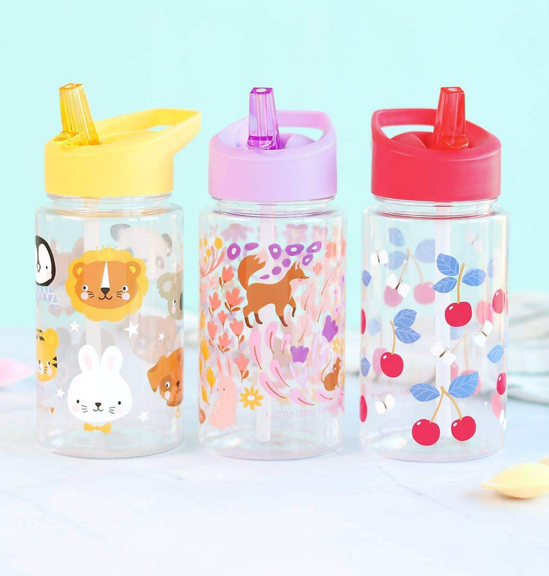A Little Lovely Company - Kids Drink/Water Bottle: Animal friends
