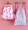 A Little Lovely Company - Gym / Drawstring Bag: Cherries