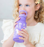 A Little Lovely Company - Kids Stainless Steel Drink / Water Bottle: Unicorn dreams