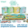 Boppi 10 in 1 Toddler Jigsaw Puzzle - Jungle Safari - ScandiBugs