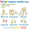 Boppi Wooden Bamboo Marble Run - Jumbo Pack - ScandiBugs