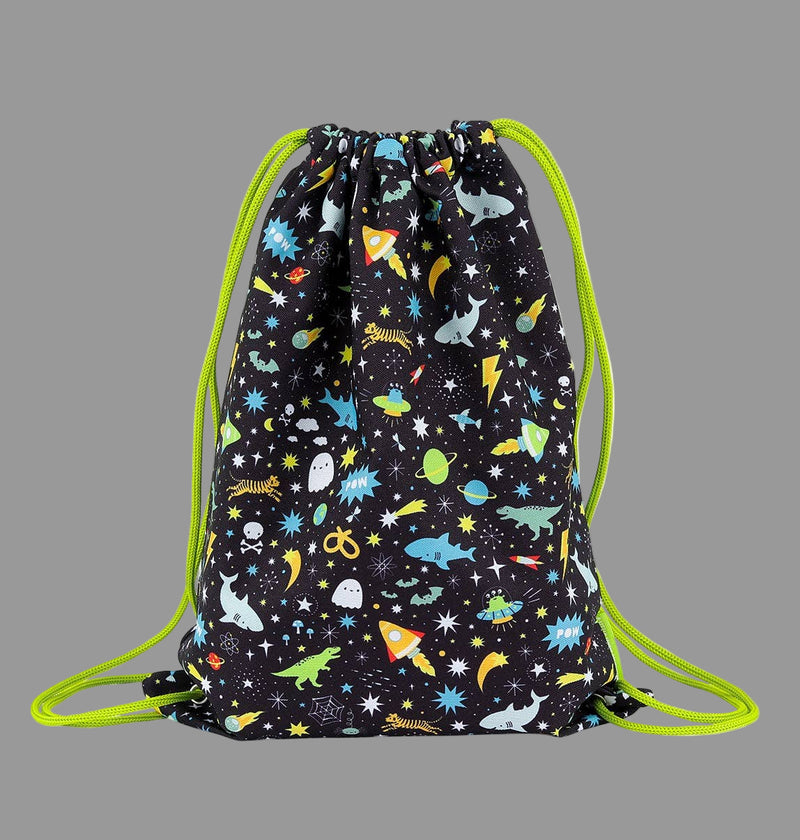 A Little Lovely Company - Gym / Drawstring Bag: Galaxy