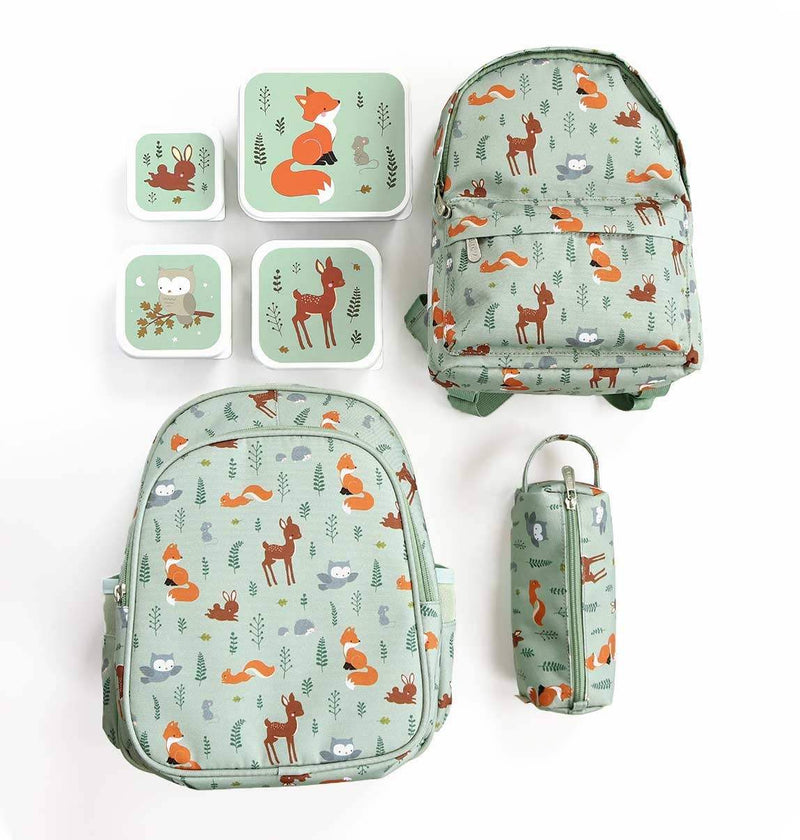 A Little Lovely Company - Lunch & Snack Box Set: Forest Friends