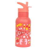 A Little Lovely Company Kids Stainless Steel Drink/Water Bottle: Fun
