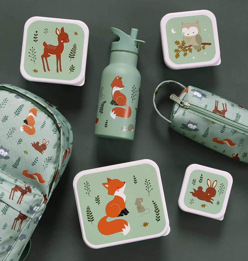A Little Lovely Company - Lunch & Snack Box Set: Forest Friends