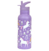 A Little Lovely Company - XL Stainless Steel Drink / Water Bottle: Unicorn Dreams