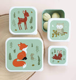 A Little Lovely Company - Lunch & Snack Box Set: Forest Friends