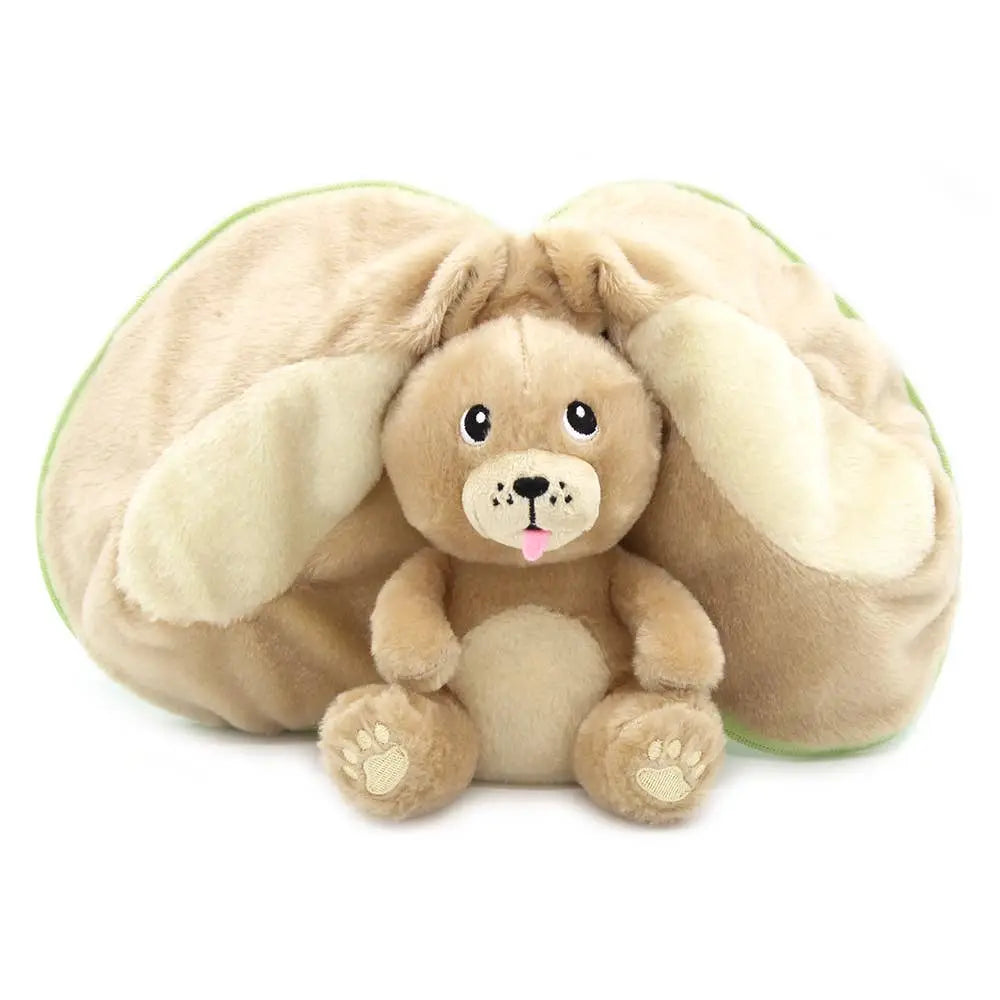Flipetz the 2-in-1 Plush Toy - Crocket the Dog/Apple