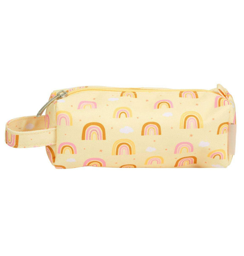 A Little Lovely Company - Kids Pencil Case: Rainbows