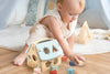 Speedy Monkey Wooden House Shape Sorter with 8 Blocks
