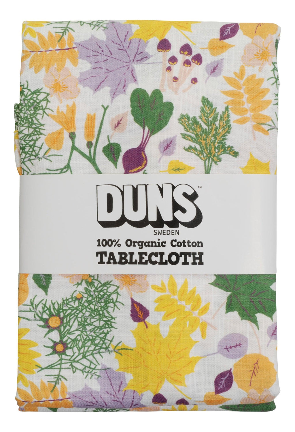 DUNS Tablecloth - Fall Flowers - Purple - ScandiBugs
